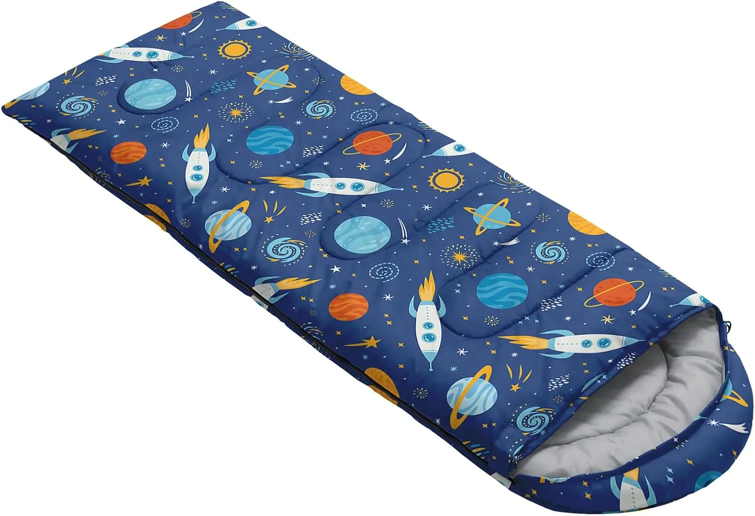 QOOMO Camping Sleeping Bags,3 Season Warm & Cool Weather,Lightweight,Waterproof Sleeping Bags for Adults & Kids,Traveling,and Outdoors,Camping Gear Equipment