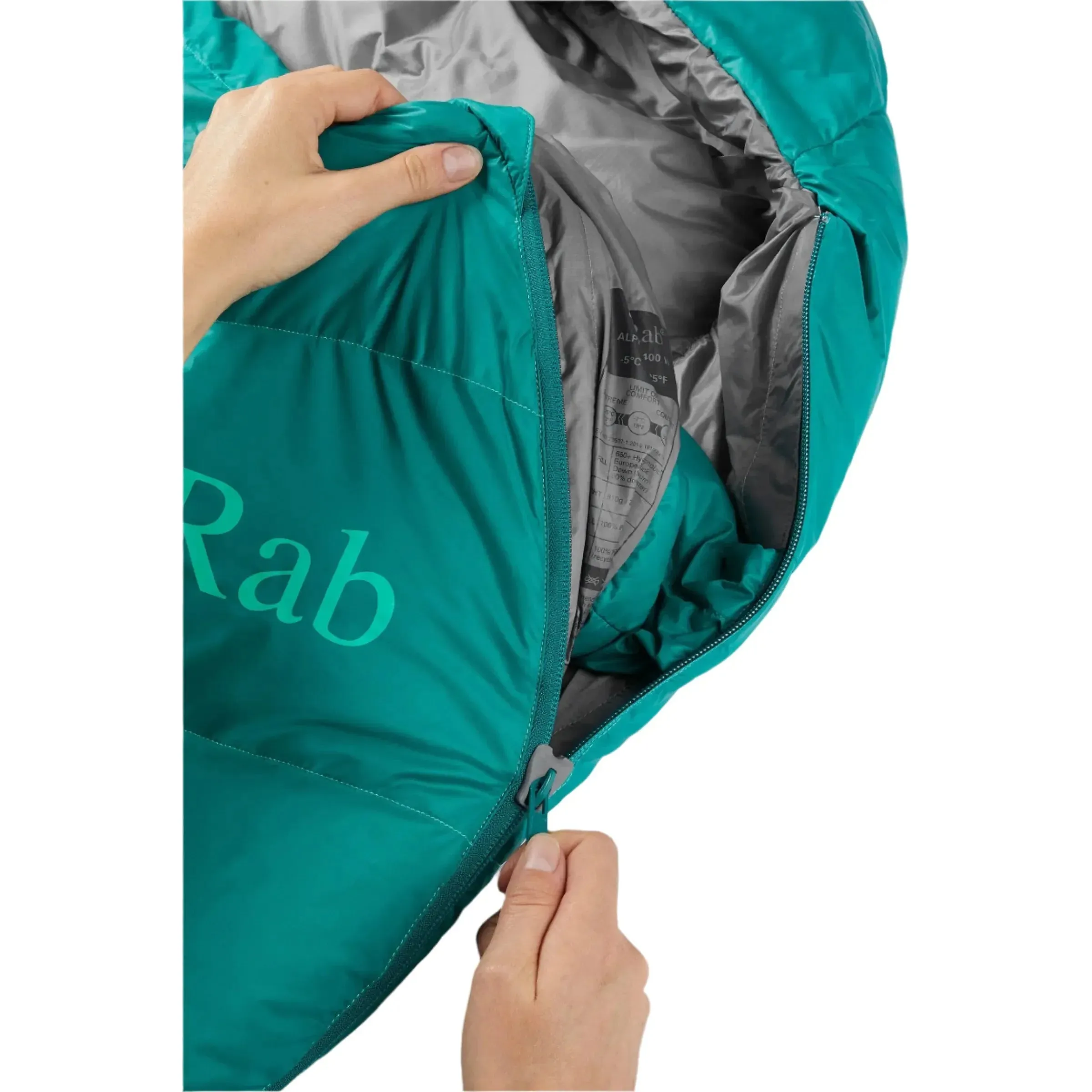 Rab Women's Alpine 400 Down Sleeping Bag (-5C)