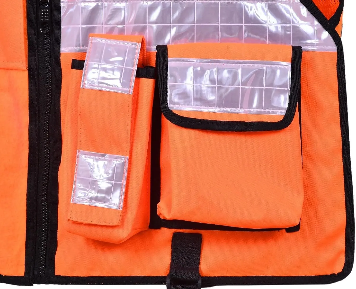 RAC3 High Visibility Security Vest with Reflective Stripes - Ideal for Safety and Identification