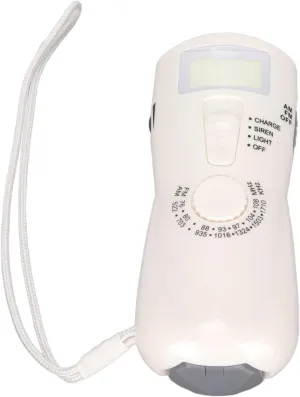 RD360 Hand Crank Flashlight Radio Multifunctional Emergency with 3LED for Outdoor