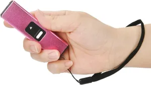 REAX Stun Gun Keychain for Women Self Defense Mini Stun Gun for Women Stun Gun USB Rechargeable with LED Flashlight Power Volt Micro