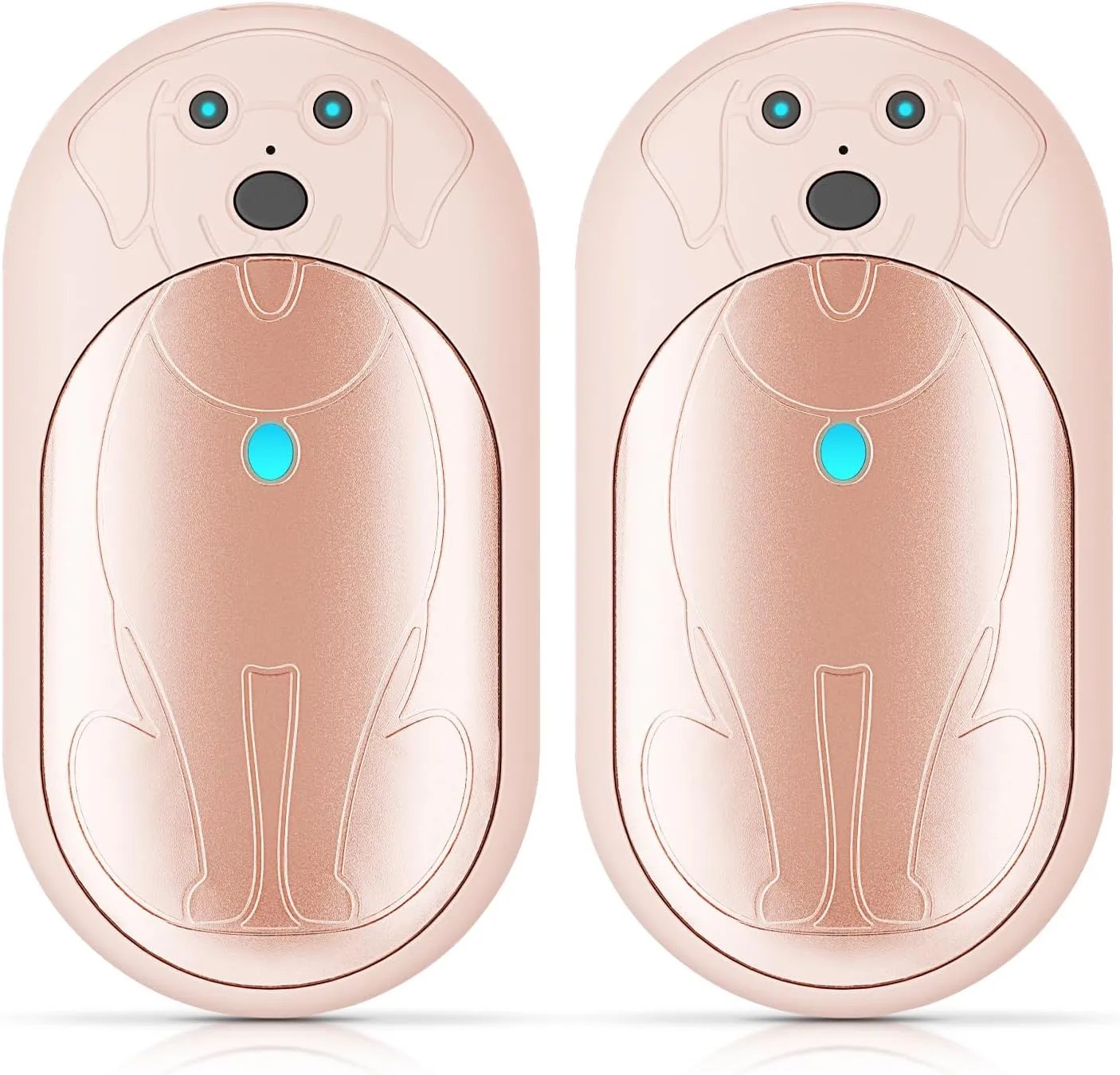Rechargeable Hand Warmers 2 Pack, 6000mAh, 20Hrs Long Lasting, 3 Heat Levels, Portable Electric Hand Warmers for Men Women, Ideal for Outdoor Activities, Hunting, Golf, Camping, Winter Gift
