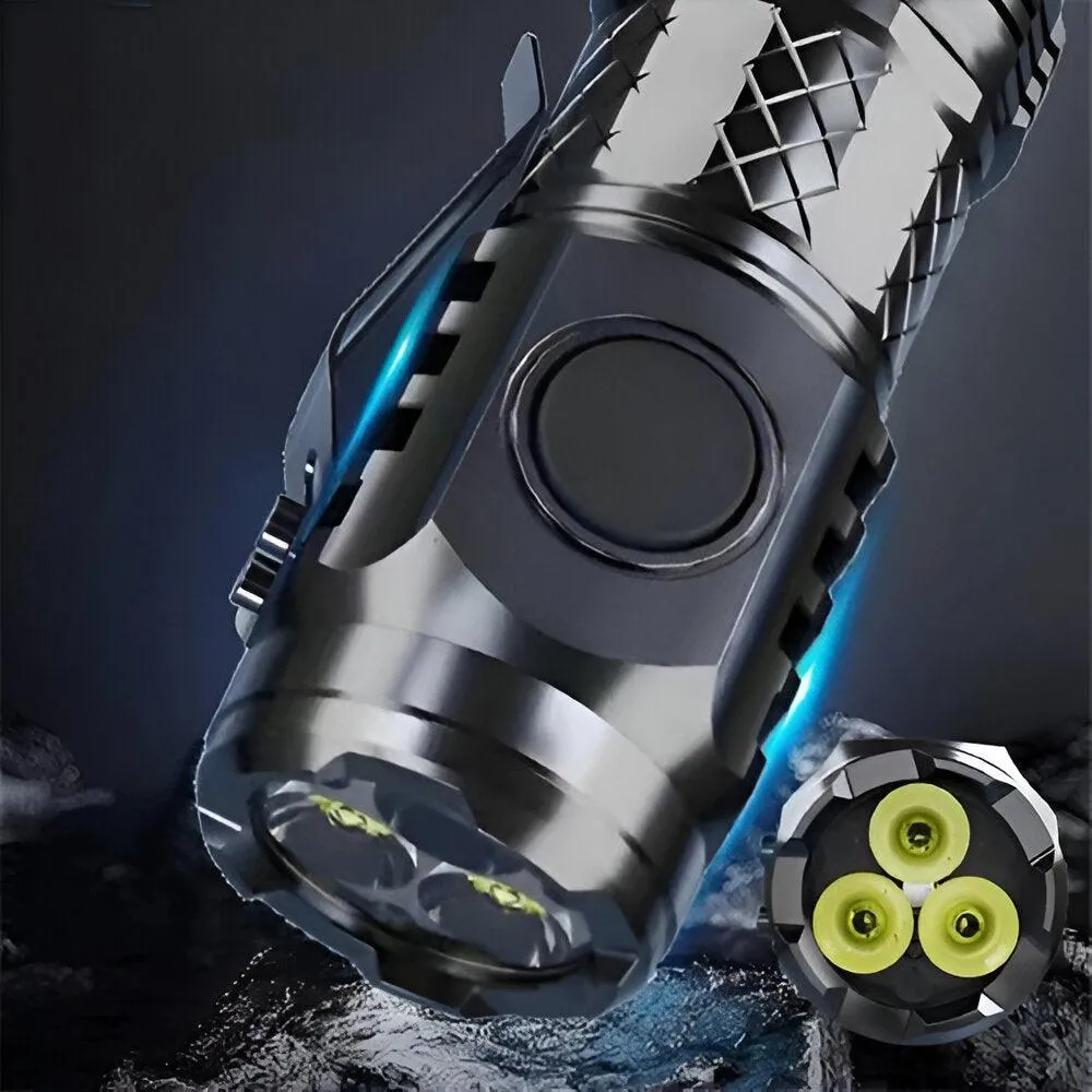 Rechargeable LED Flashlight – Compact, Durable, and Waterproof