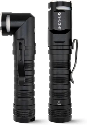 Rechargeable Tactical Flashlight, 1400LM Magnetic Base LED Light with Right Angle Head, Pocket Flashlight for Work, Camping & Emergency, High Lumens, Durable & Water-Resistant
