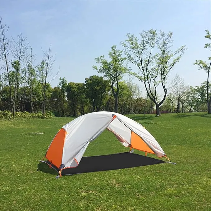 REDCAMP Ultralight Tent Footprint for 1-2 Person Tent, 87"x55" Multifunctional Waterproof Camping Tarp for Outdoor Hiking