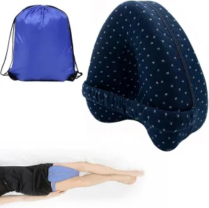 Revoget Alignment Pillows for Side Sleepers, Side Sleeper Leg Support,Hip Alignment Pillow for Legs/HIPS/Buttocks/Back (Dark Blue)