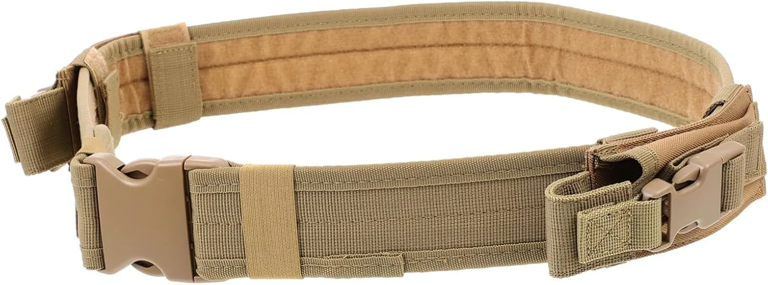 Riggers Belt Belt Storage Pouch Compact Outdoor Waist Belt for Men Suitable for Hiking Camping Traveling