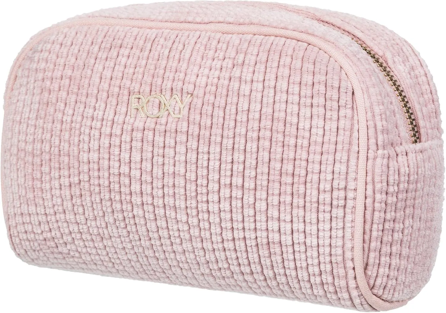 Roxy Womens Feeling Good Corduroy Storage Bag | Makeup Case | Travel | Organizer | Cosmetics | Electronics | Digital | Reusable | Zipper Closure | Pouch | Lightweight | Accessories - Lilac Chiffon