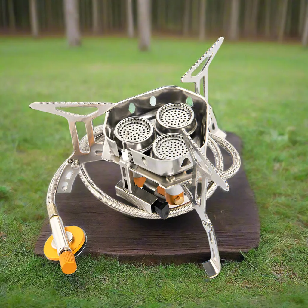 Royaleva Camping Gas Stove - High-Power Portable Outdoor Cooking Equipment
