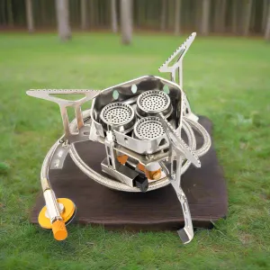 Royaleva Camping Gas Stove - High-Power Portable Outdoor Cooking Equipment