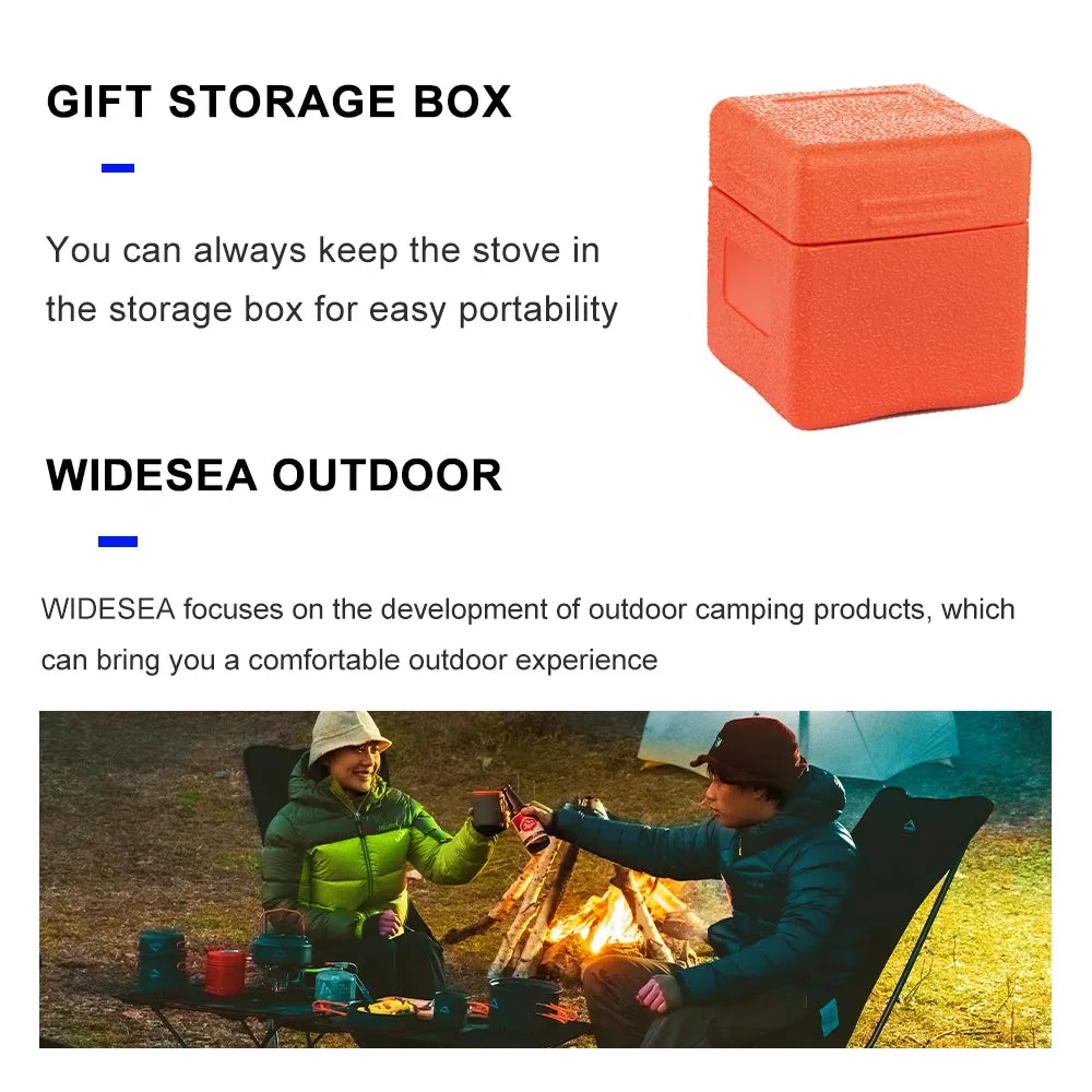 Royaleva Camping Gas Stove - High-Power Portable Outdoor Cooking Equipment