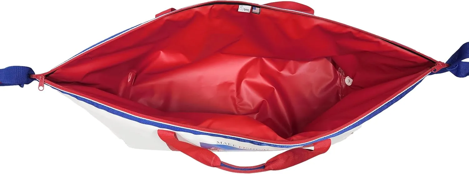 Rugged Made Insulated Fish Kill Bag (Make Fishing Great Again, Medium)