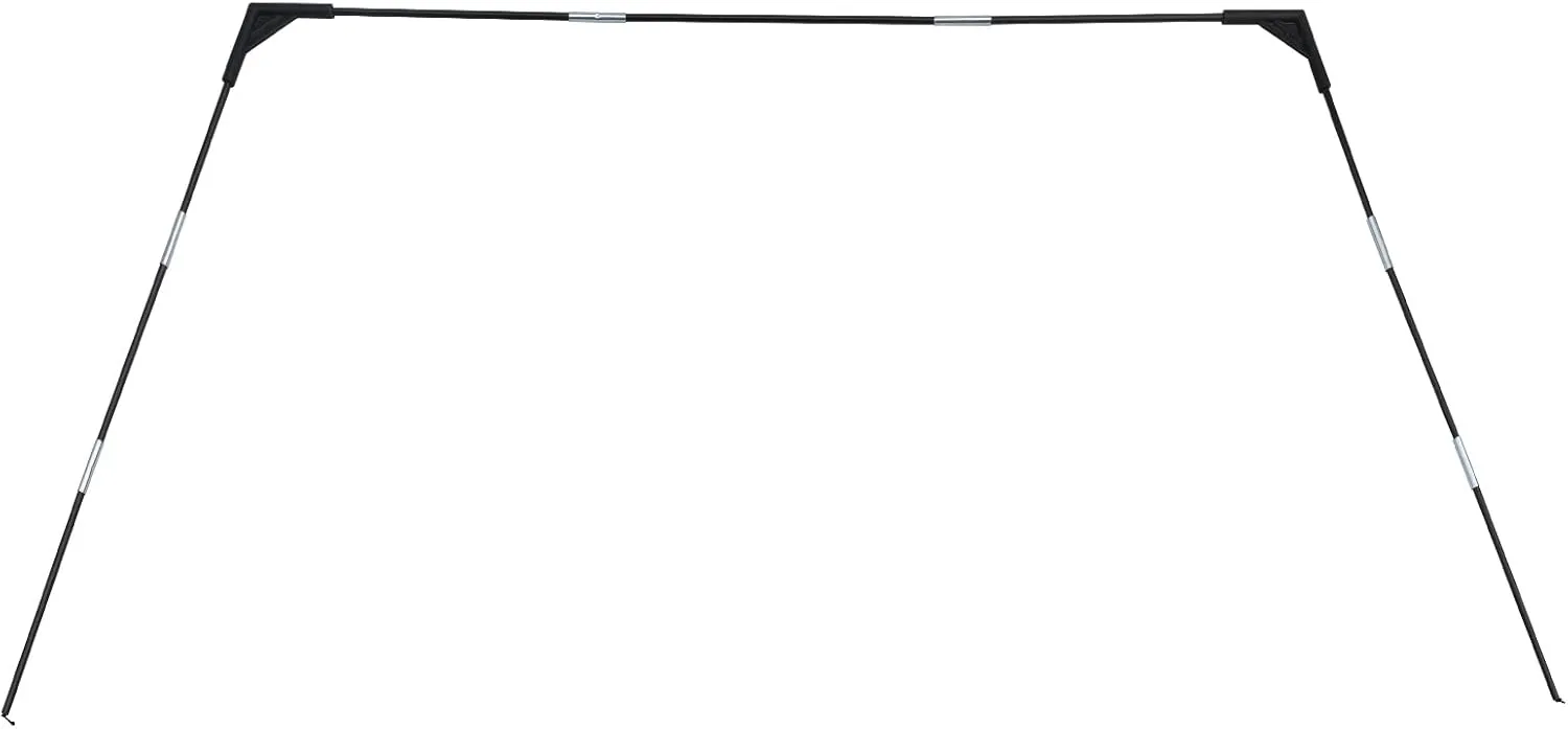 RUNBOW Support Rod Fiberglass Pole Replacement Accessories for 6’x4'FT or 9'x5'FT Soccer Goal