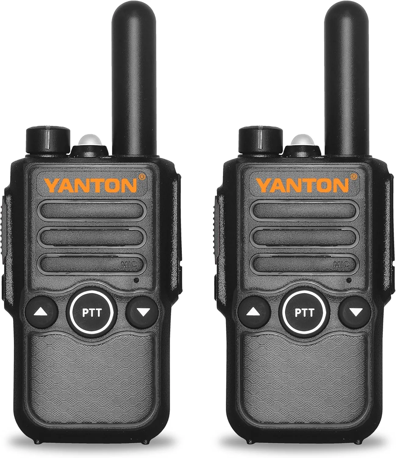 S6 Walkie Talkies for Adults – FRS Two-Way Radios with Flashlight, 16 Channels, Long Range 3KM, Dual PTT, Noise Reduction, IP54 Waterproof, Easy to Use, Belt Clip & Strap Included(2 Pack)