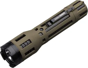 SABRE 2-in-1 Stun Gun with LED Flashlight, Powerful Pain Inducing 1.820 µC Charge, 120 Lumens, Rechargeable Battery, Safety Switch, Includes Wrist Strap and Belt Holster
