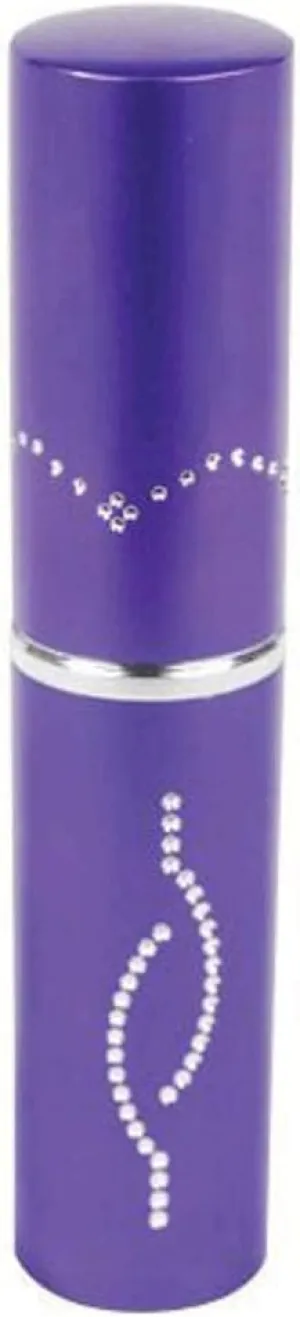 Safety Technology Lipstick 3 Million Volt Stun Gun with Flashlight - Purple