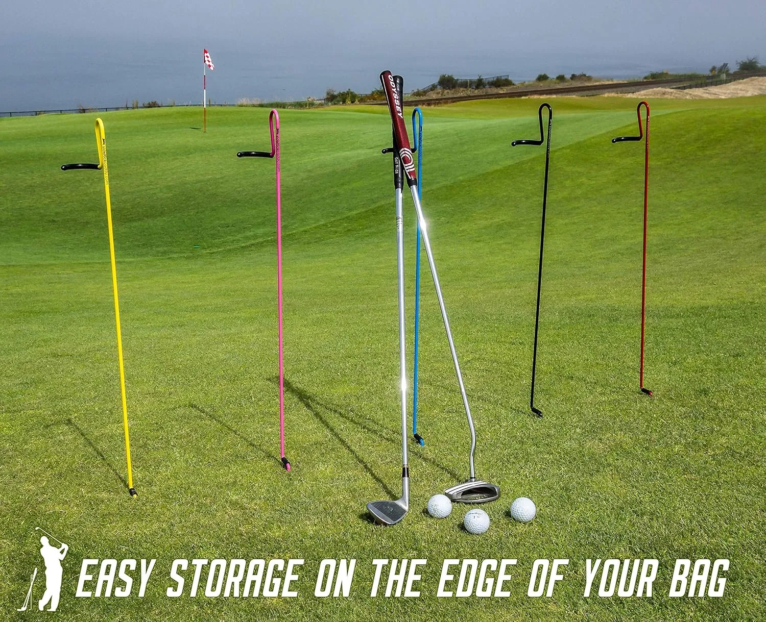 Say Goodbye To Wet And Dirty Grips Clutter And Bending. The StepKick Caddy Is The Ultimate On-Course Companion For Golfers Who Demand Convenience Organization And Performance