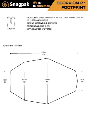 Scorpion 2™ Footprint