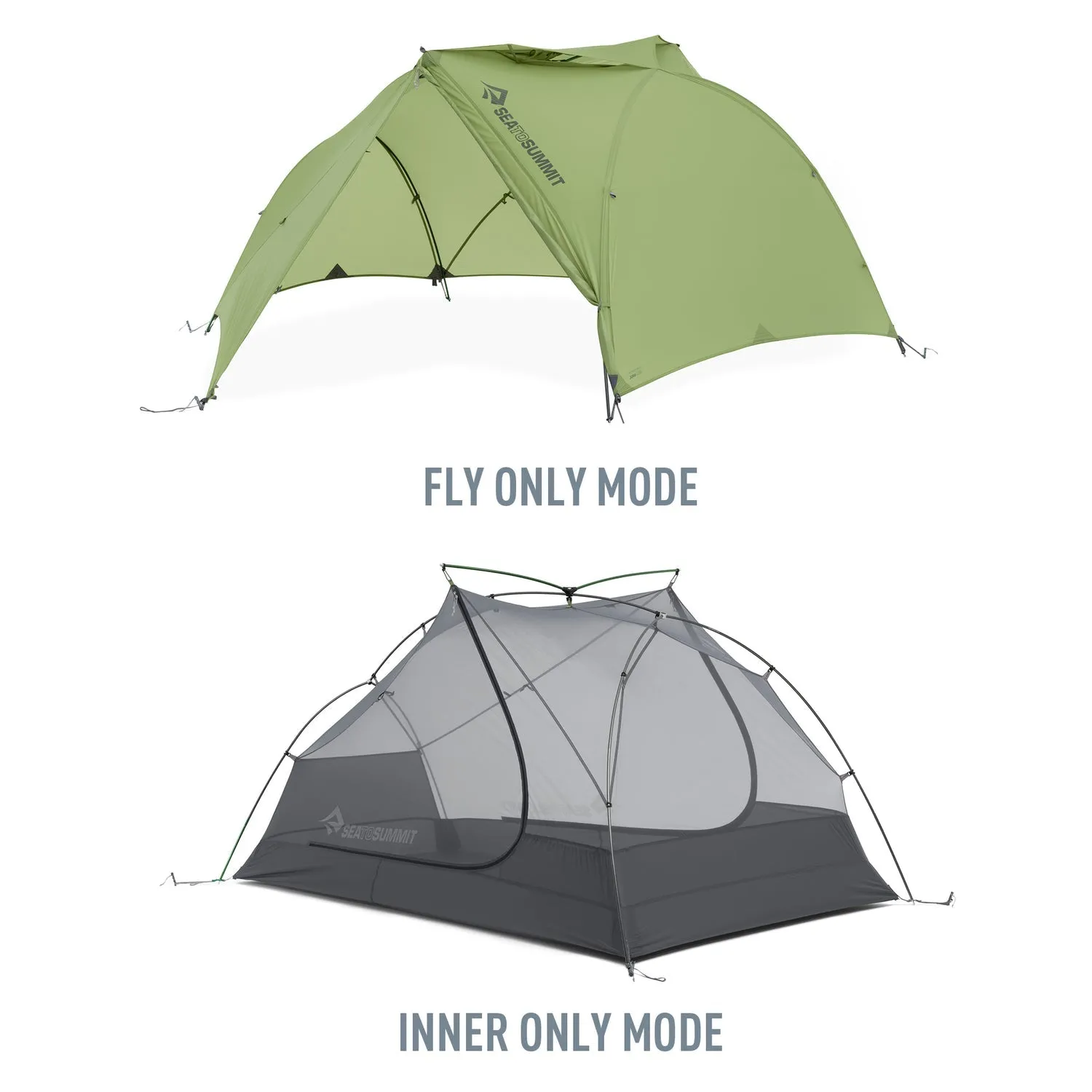 Sea to Summit Telos TR2 Tent Green Bikepacking Version