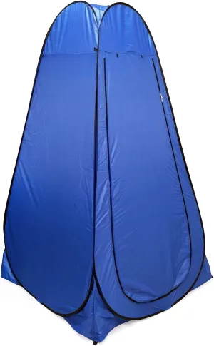 Single Person Folding Tent for Trailer Minivan Camping Vans 4X4 RV Camper Pop up Privacy Tent Portable Lightweight Shelter for Outdoor Recreation Pop up Size 45x45x76 inches