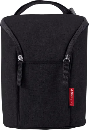 Skip Hop Baby Breastmilk Cooler Insulated Bottle Bag, Grab & Go, Chevron