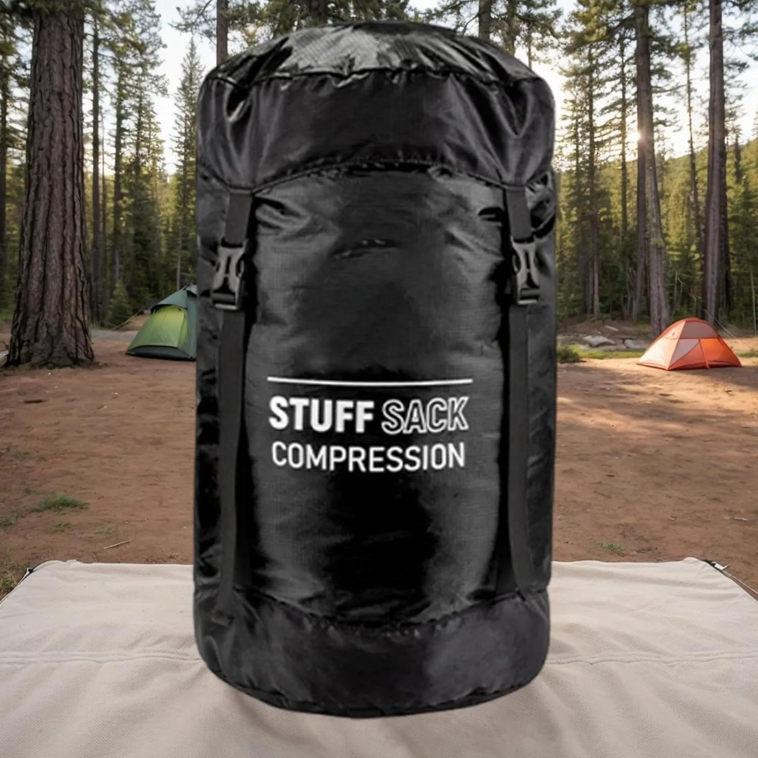 Sleeping Bag Compression Sack - Quick-Dry Sleeping Bag Storage Sack,Lightweight Multifunctional Outdoor Gear Reusable Hiking Supplies for Adventures Travel Hiking Camping