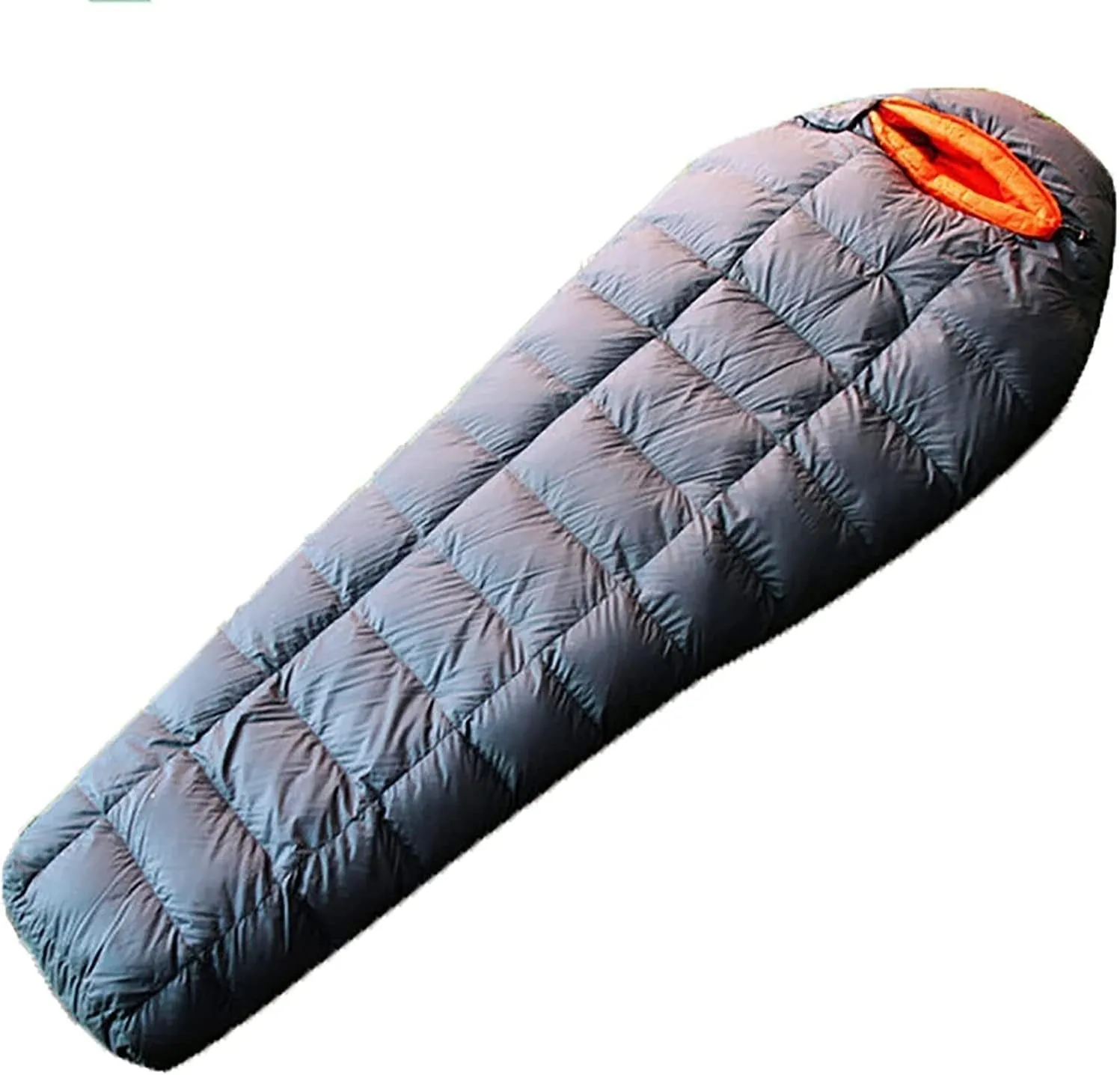 Sleeping Bag for Camping, 3 Season Cold Weather Sleeping Bag Portable Sleeping Bag Fit Boys, Girls& Teens Lightweight and Comfortable (Color : Gray)