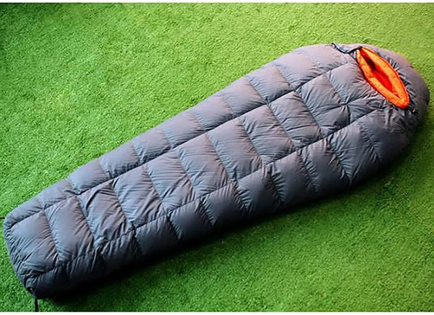 Sleeping Bag for Camping, 3 Season Cold Weather Sleeping Bag Portable Sleeping Bag Fit Boys, Girls& Teens Lightweight and Comfortable (Color : Gray)