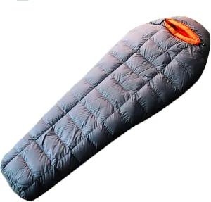 Sleeping Bag for Camping, 3 Season Cold Weather Sleeping Bag Portable Sleeping Bag Fit Boys, Girls& Teens Lightweight and Comfortable (Color : Gray)