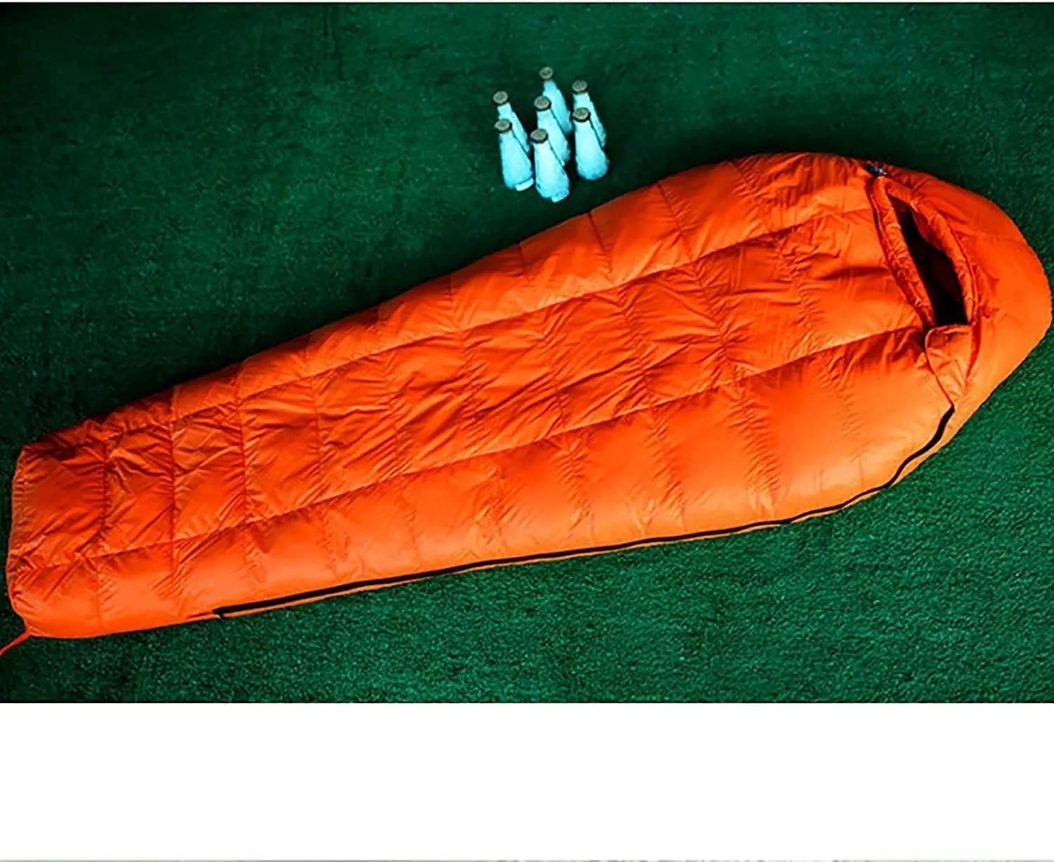 Sleeping Bag for Camping, 3 Season Cold Weather Sleeping Bag Portable Sleeping Bag Fit Boys, Girls& Teens Lightweight and Comfortable (Color : Gray)