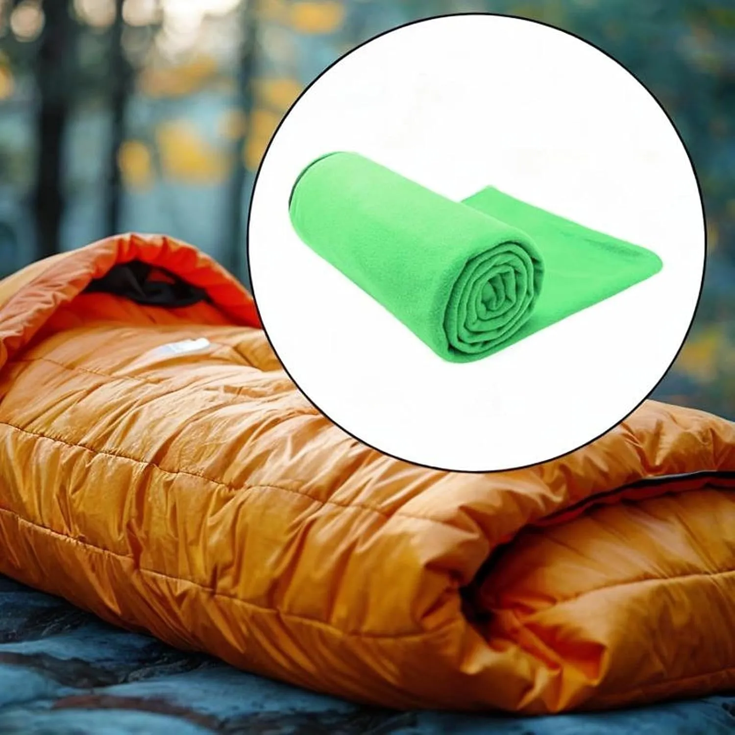 Sleeping Bag Liner Traveling Accessories Running Trip Cold Weather Warm Camping Blanket Sleeping Sack Sheet for Picnic Travel