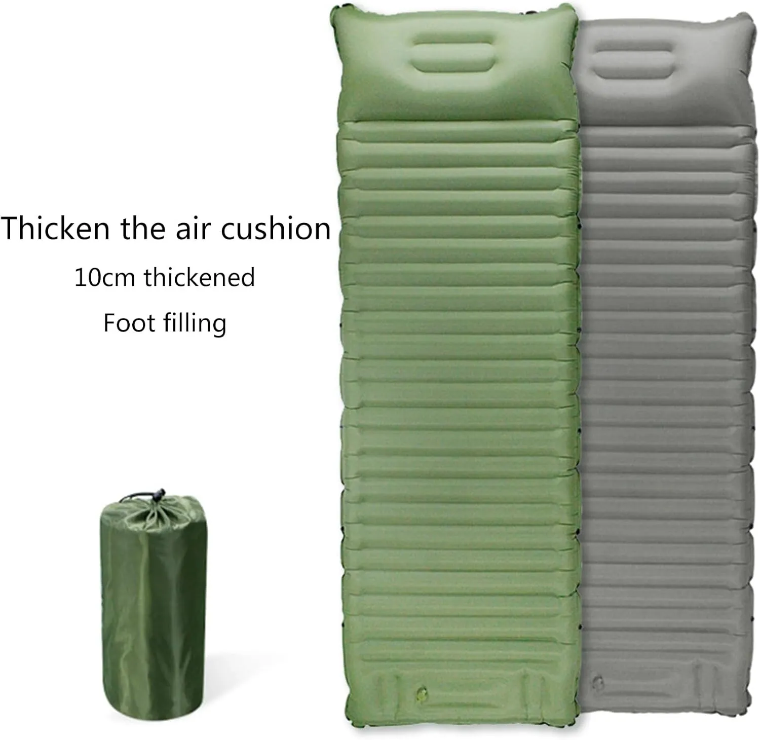 Sleeping Pad for Camping Backpacking Hiking Extra-Thickness-3.9" Inflatable & Compact-Camping Air Mattress