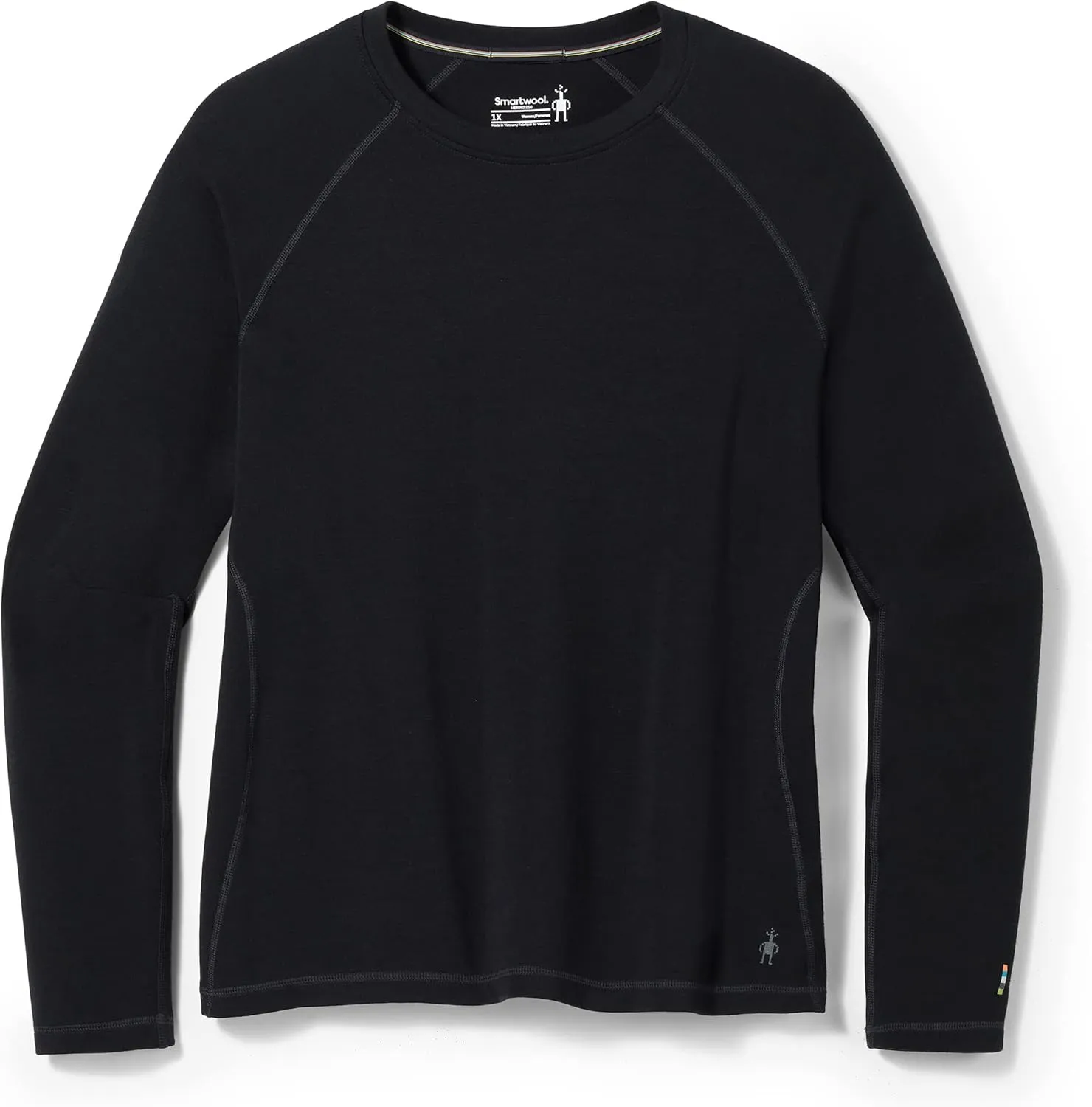 Smartwool Classic Thermal Merino Base Layer Crew Plus - Women's Black 2X