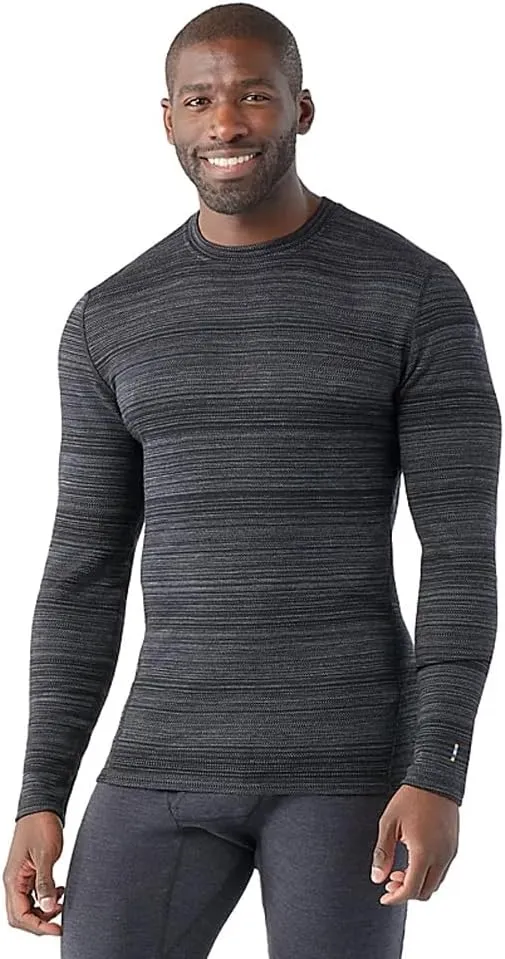 Smartwool Men's Classic Thermal Merino Wool Base Layer Crew (Slim Fit)