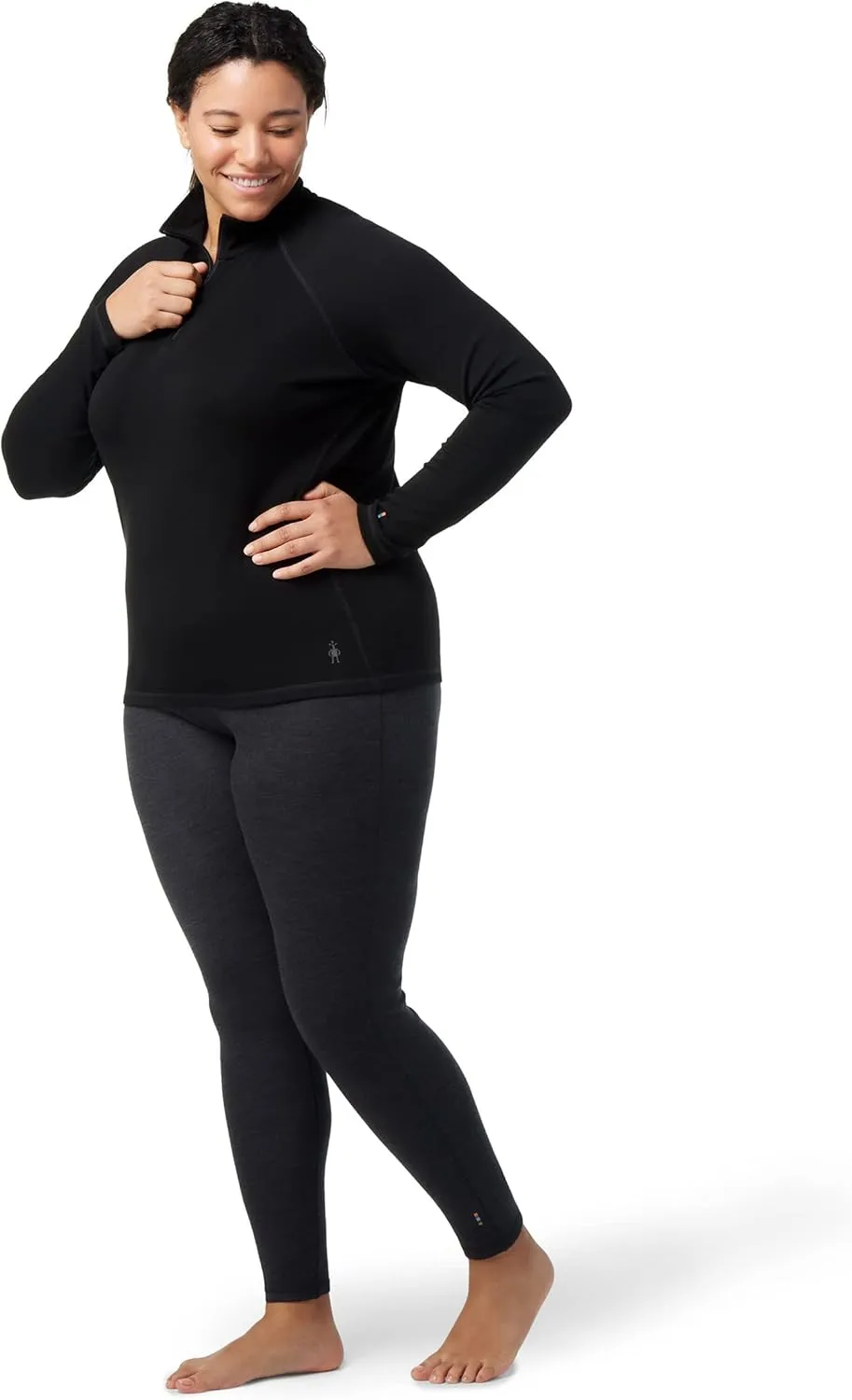 Smartwool Women's Classic Thermal Merino Base Layer 1/2 Zip Hoodie