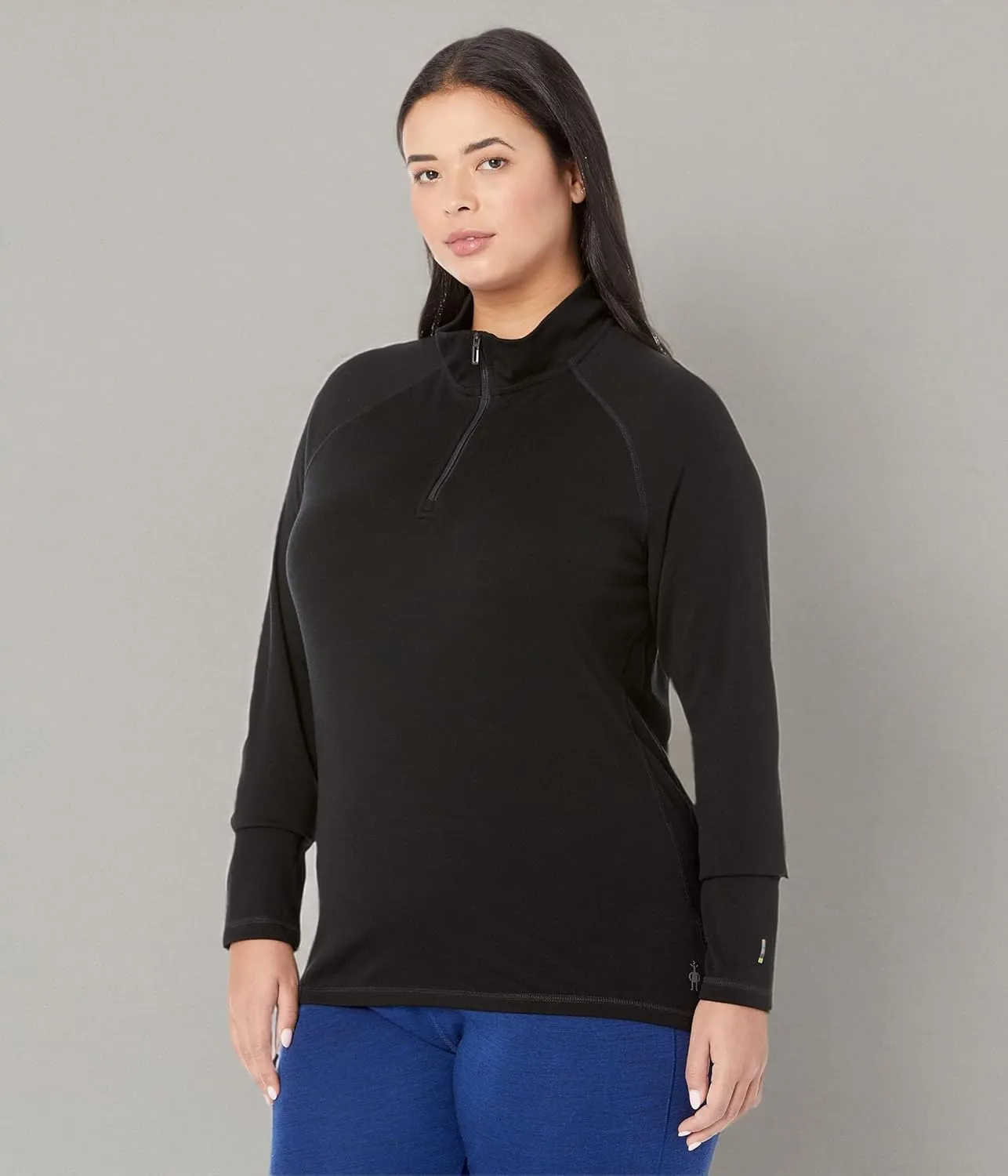 Smartwool Women's Classic Thermal Merino Base Layer 1/2 Zip Hoodie