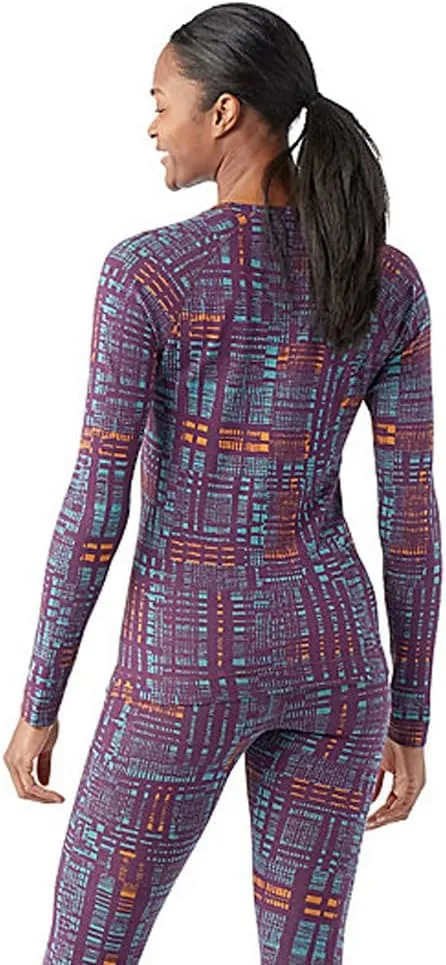 Smartwool Women's Classic Thermal Merino Base Layer Crew, Breathable Merino Wool Long Sleeve Thermal Shirt