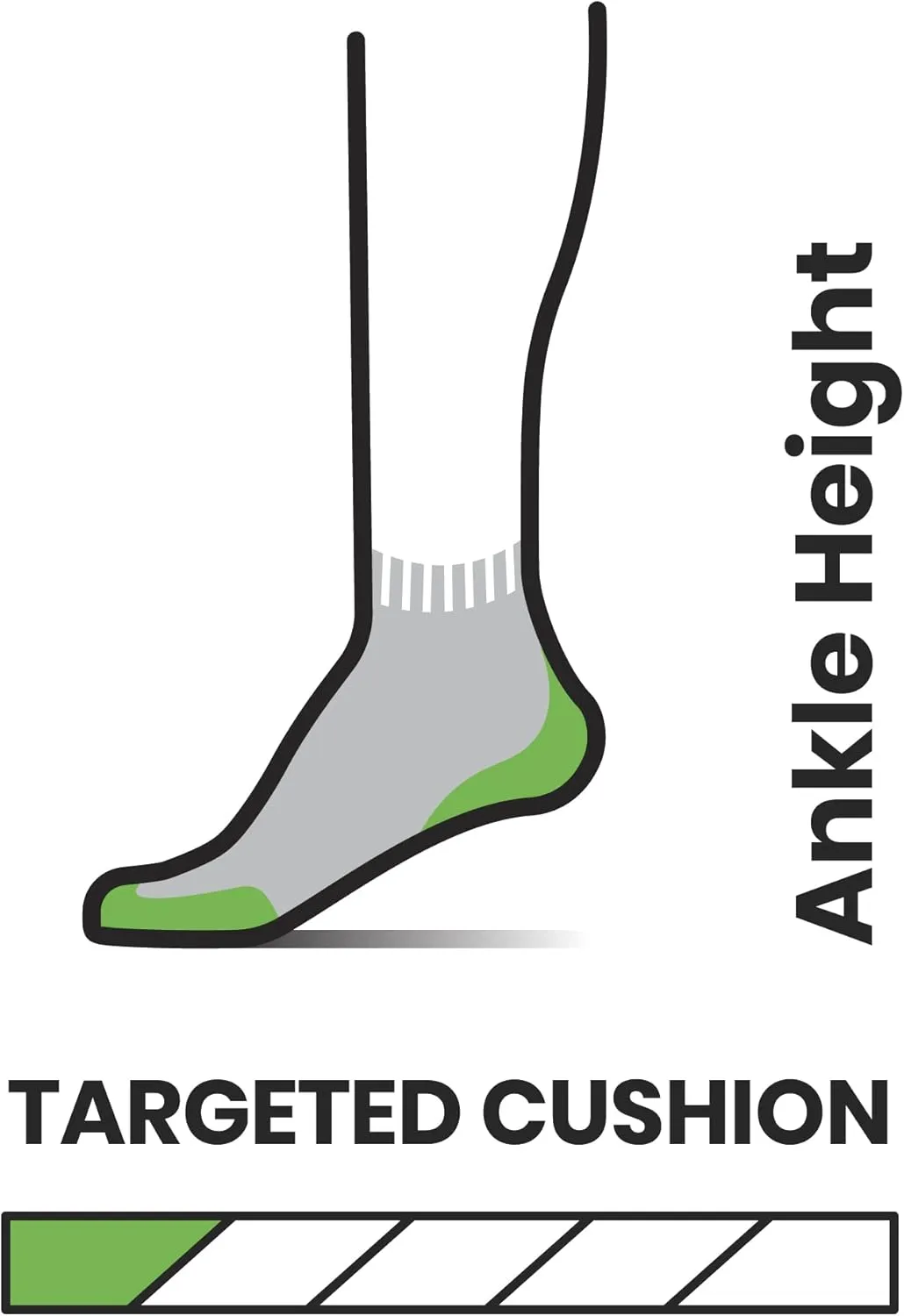 Smartwool Women's Run Targeted Cushion Ankle Socks