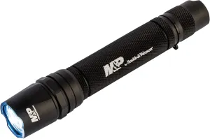 Smith & Wesson M&P Delta Force MS 2xAA 380 Lumen Flashlight with 4 Modes, Waterproof Construction and Memory Retention for Outdoor, Tactical and Shooting