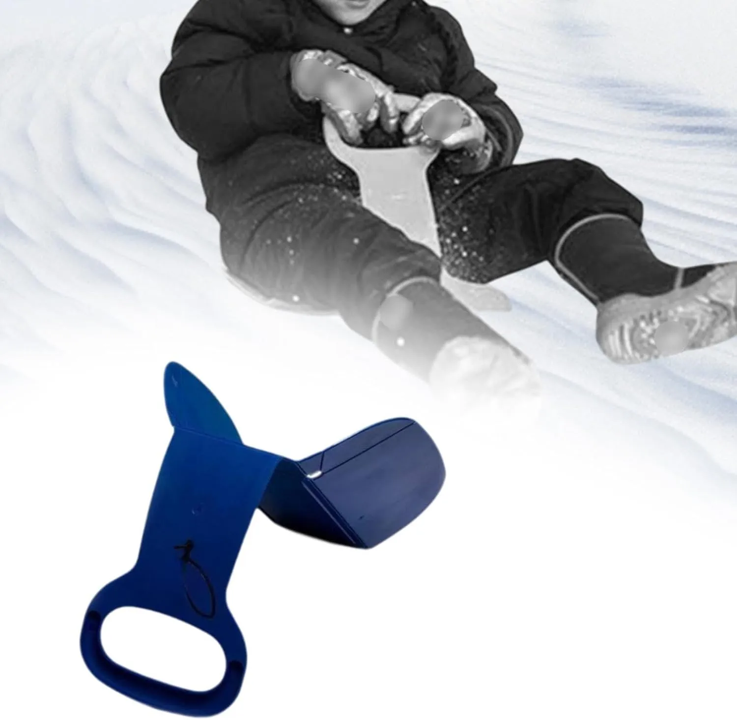 Snow Sled Snow Sledding with Handle Sand Sled Toboggan Sled for Boys Girls Kids Adults