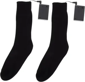 Sosoport Warm Your Feet Anytime Anywhere Electric Heating Socks Battery-Operated Foot Warmers for Winter Sports