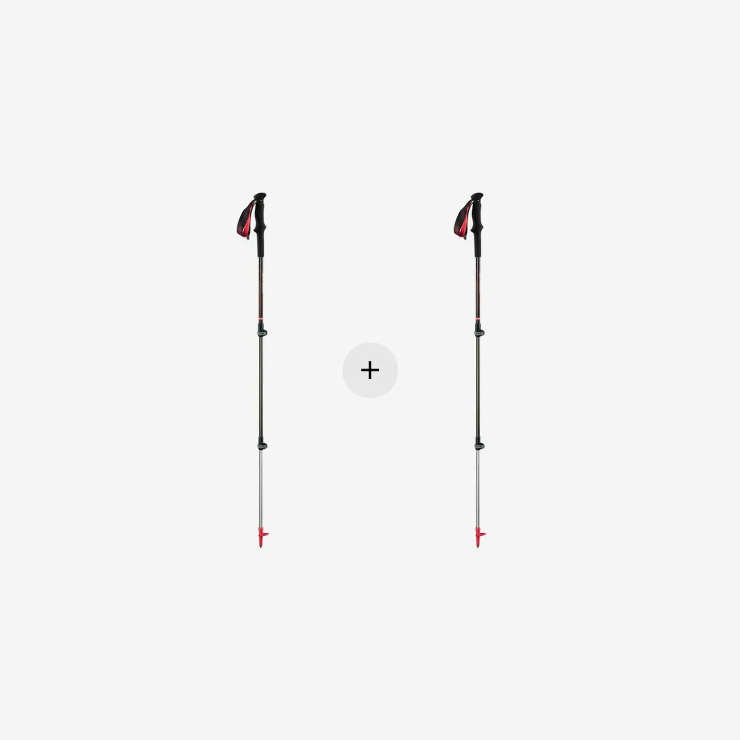 ST06 Carbon Aluminium Trekking Pole x 2 Bundle