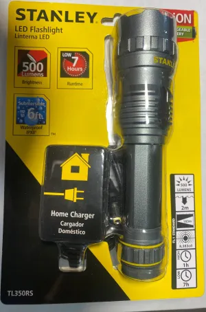 Stanley TL350RS LED LI-ION Rechargeable 500 Lumen Flashlight