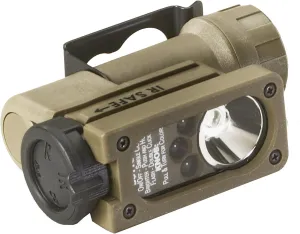 Streamlight 14104 Sidewinder Compact 55-Lumens Hands Free Military Flashlight with Lithium Battery in Clamshell, Coyote
