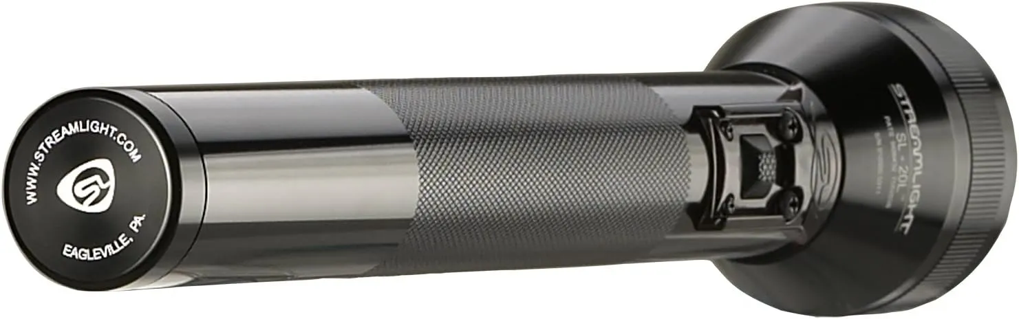 Streamlight 20700 SL-20L 450-Lumen Full Size Rechargeable LED Flashlight Without Charger, Black