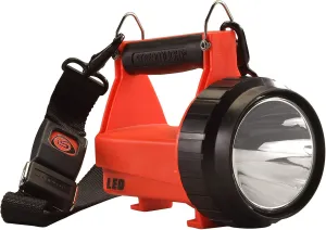 Streamlight 44451 Fire Vulcan LED Vehicle Mount System Flashlight with DC Charger, Dual Rear LEDs and Quick Release Shoulder Strap, Orange - 180 Lumens