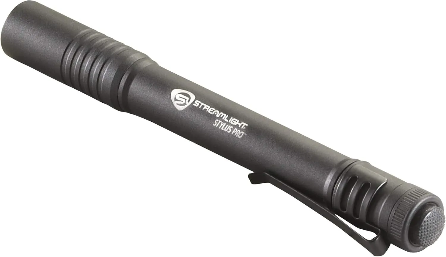 Streamlight 66118 Stylus Pro 100-Lumen Penlight with 2 AAA Alkaline Batteries, Black
