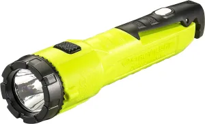 Streamlight 68782 Dualie 3AA 245-Lumen Magnetic Intrinsically Safe Industrial Flashlight with Spot/Flood and 3 "AA Alkaline Batteries, Yellow