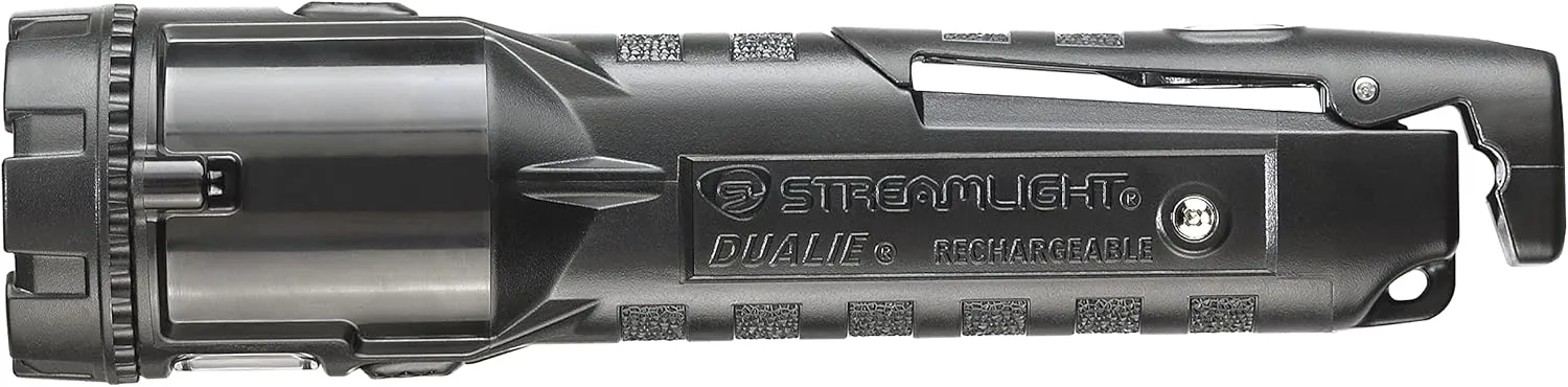 Streamlight 68794 Dualie Rechargeable 275-Lumen Multi-Functional, Intrinsically Safe Flashlight With Magnetic Clip and 120V/100V AC Charger, Black