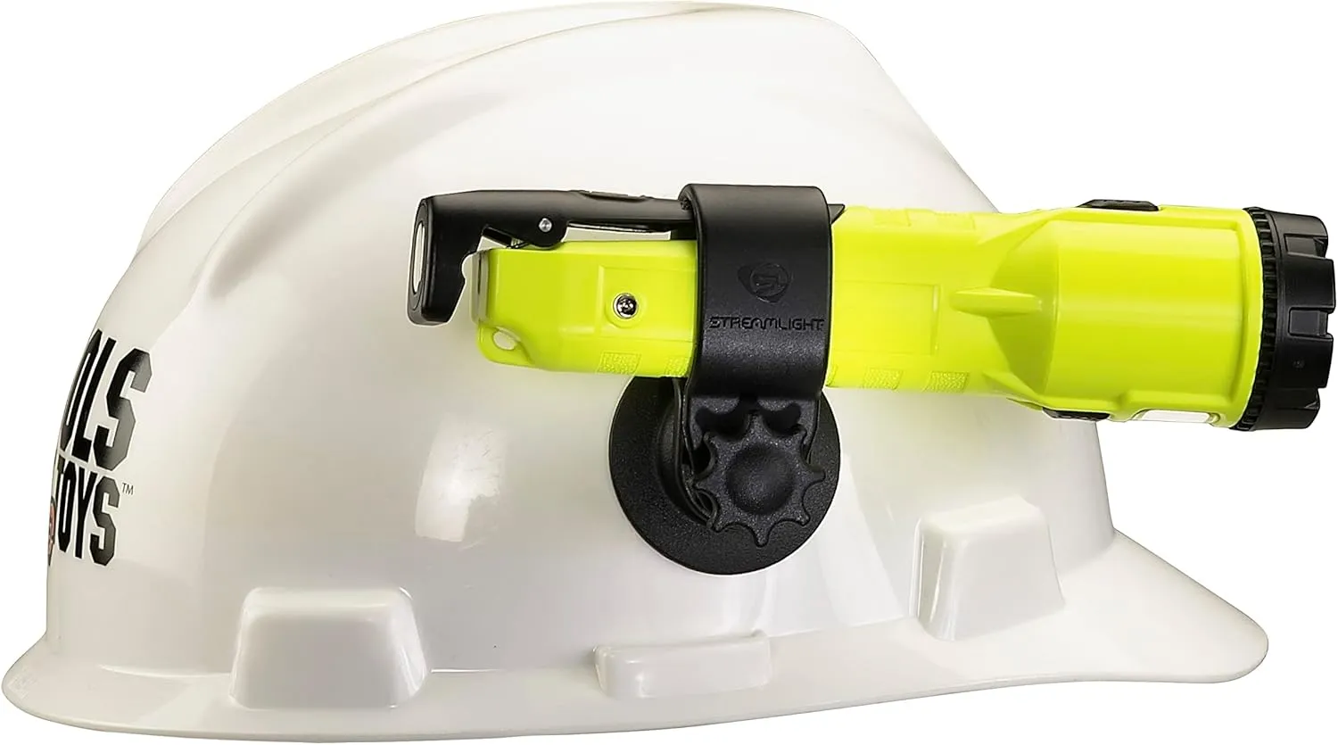 Streamlight 68795 Dualie 275-Lumen Multi-Function Intrinsically Safe Rechargeable Flashlight with Magnetic Clip and 12V DC Direct Wire, Yellow